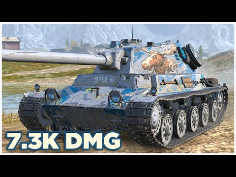 Видео: Lansen C • 7.3К УРОНА • 6 ФРАГОВ • WoT Blitz
