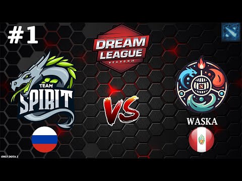 Видео: СПИРИТ ПРОТИВ ВАСКИ НА ДРИМЛИГЕ! | Spirit vs Waska #1 (BO2) DreamLeague S24