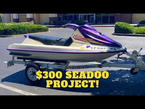 Видео: Проект реставрации гидроцикла Seadoo Jetski стоимостью 300 долларов США