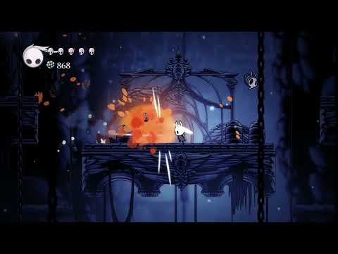 Видео: иследовани первой локации в Hollow Knight №2