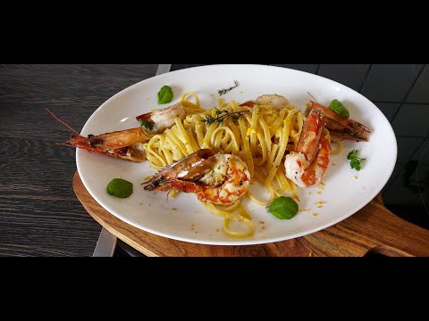 Видео: Паста със скариди