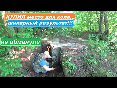 Видео: КУПИЛ место для ПОИСКА ЗОЛОТА! РЕЗУЛЬТАТ - ЗОЛОТАЯ ШАЙБА! КАКОЙ ее вес???