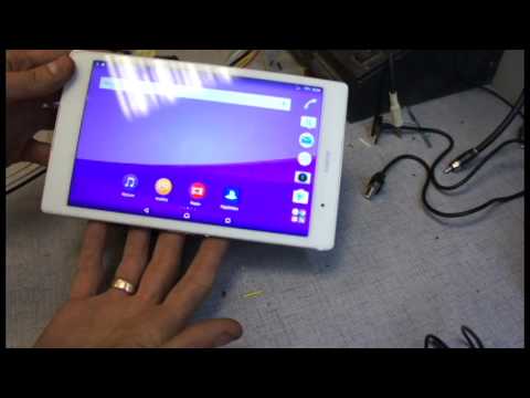 Видео: Sony Xperia Tablet Z3 - доработали для автомобиля