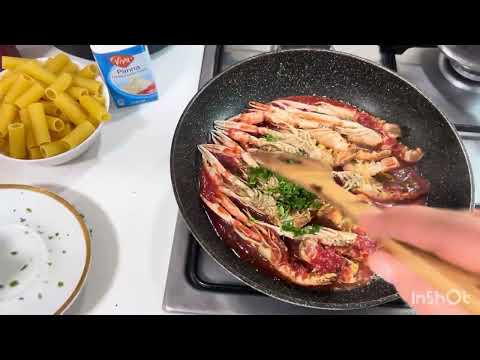 Видео: ❗️СЕРКРЕТНЫЙ РЕЦЕПТ ИЗ ИТАЛИИ💯‼️Паста с лангустинами 🦐 🍤 