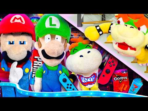 Видео: Сумасшедшие Братья Марио: Секретная игровая комната!