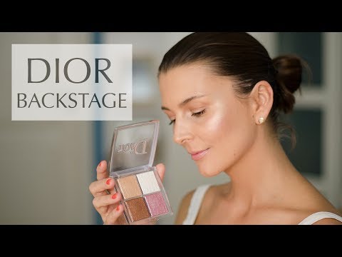 Видео: DIOR BACKSTAGE. Палетка хайлайтеров Glow Face Palette.