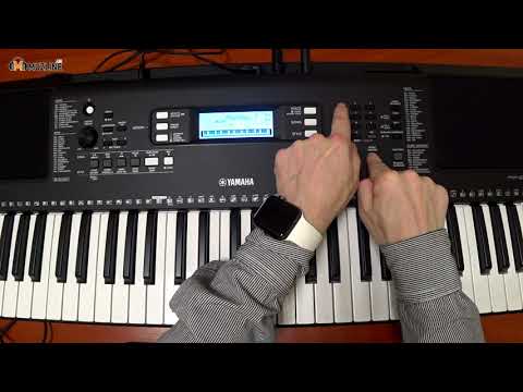 Видео: Видеоурок. YAMAHA PSR-E373/ REGISTRATION MEMORY/ Регистрационная память/ Video tutorial