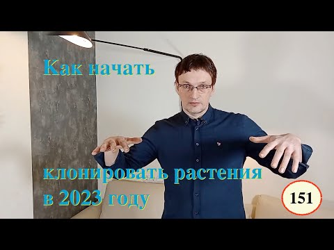 Видео: [151] Как начать клонировать растения в 2023 году. Микроклональное размножение с нуля. Советы