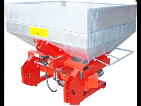 Видео: Как правильно настроить и эксплуатировать расбрасыватель минеральных удобрений Jar - Met (Польша)