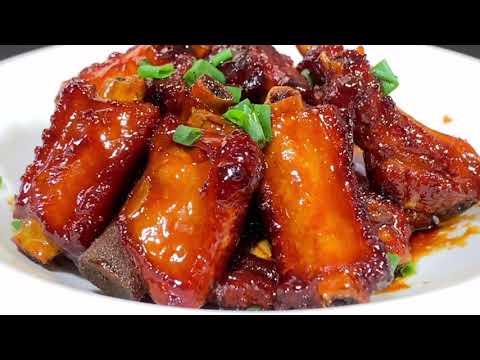 Видео: Это правильный способ тушеных свиных ребрышек, цвет ярко-красный, мясо мягкое и тухлое, а научиться