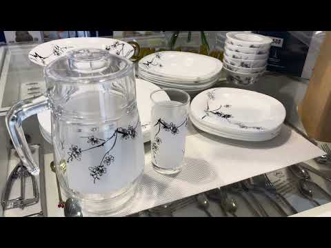 Видео: Набор посуды Ming Black от Luminarc