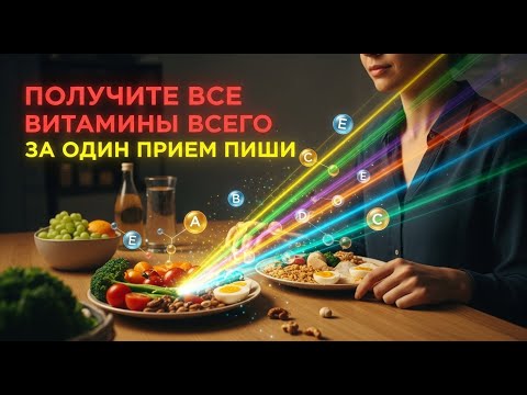 Видео: Получите все витамины всего за один прием пищи