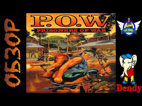 Видео: Ретро Обзор ►P.O.W.: Prisoners of War Игра на (Dendy, Nes, Famicom, 8 bit)