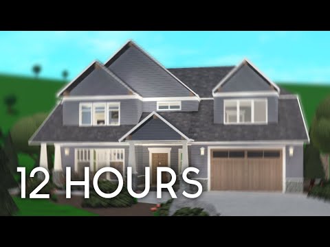 Видео: Строительство дома за 12 часов в Блоксбурге