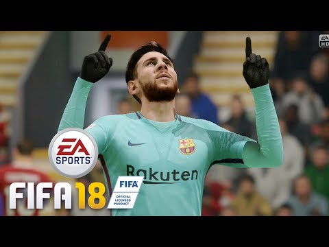 Видео: FIFA 18 - ПОДБОРКА ГОЛОВ ЛИОНЕЛЯ МЕССИ!
