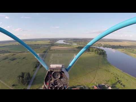 Видео: Аэрошют . Великий Новгород . Июль 2016 г.