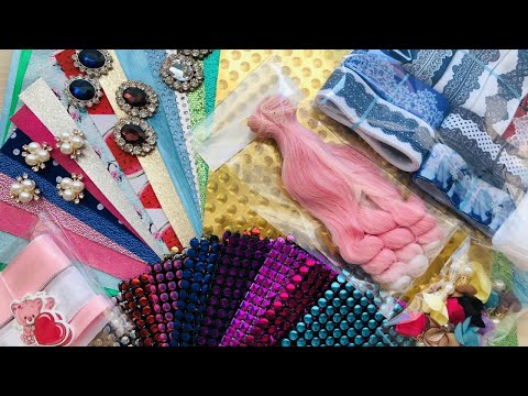 Видео: Большая РАСПАКОВКА посылки с Интернет Магазина Маришкин сундучок / Обзор материала для рукоделия.