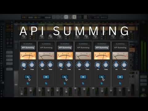 Видео: Как использовать расширение API Summing в UA Luna DAW