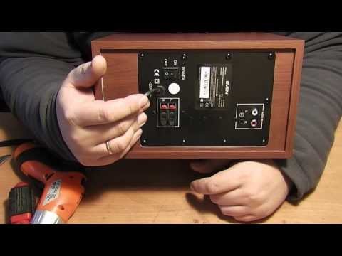Видео: Ремонтируем колонки SVEN SPS-820 Часть 1 - Обзор