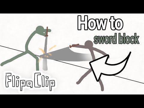 Видео: Как анимировать блок меча в FlipaClip