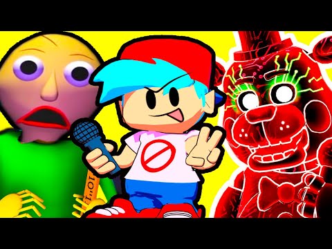 Видео: БОЙФРЕНД VS ФРЕДДИ ! БАЛДИ В ШОКЕ ! - Friday Night Funkin' vs FNAF (Анимация 3D Ной Песня Мод)