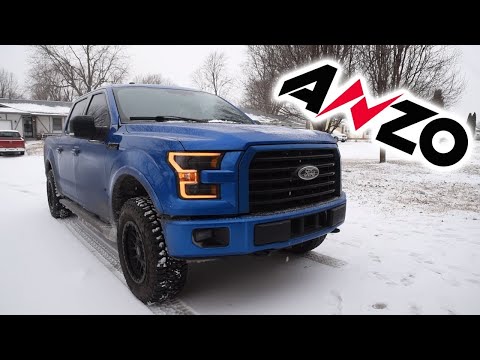 Видео: Светодиодные фары ANZO Switchback для F150 | Установка и обзор