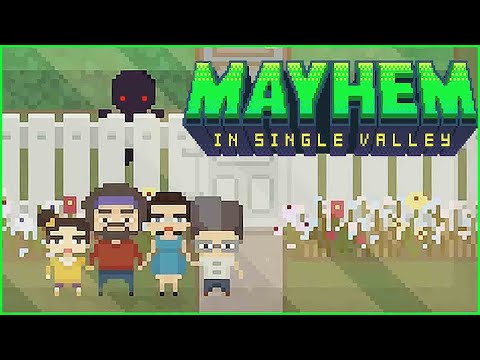 Видео: Mayhem in Single Valley ➤ Прохождение #2 ➤ ПОТУСТОРОННИЕ СИЛЫ.
