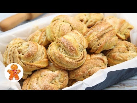 Видео: Шведские Слоеные Булочки Клубочки ✧ Kanelbullar