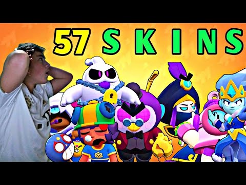 Видео: ВСИЧКИ СКИНОВЕ , КОИТО ИМАМ ЗА 5 ГОДИНИ В BRAWL STARS 😱