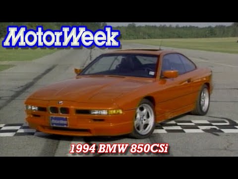 Видео: BMW 850CSi 1994 года | Ретро-обзор