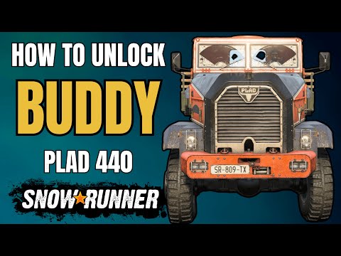 Видео: Как получить Plad 440 "Buddy" - SnowRunner
