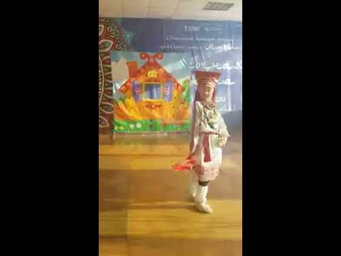 Видео: Мордовский танец. Лиза Брянцева