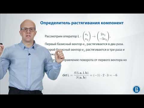 Видео: Линал 3.1 Геометрическая идея определителя