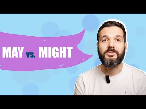 Видео: MAY vs. MIGHT – мога с/у може, модални глаголи 1/3: Английска му работа, Е19