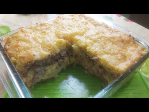 Видео: Роскошный Ужин-Нежная Картофельная Запеканка с Фаршем. Все будут Сыты !