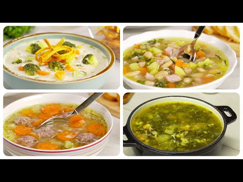 Видео: 4 СУПА быстрого приготовления на все случаи жизни от Всегда Вкусно!