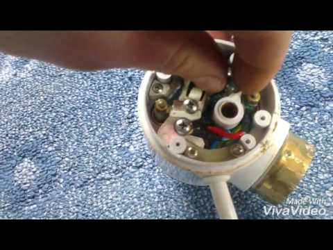 Видео: Ремонт проточного водонагревателя DELIMANO. Repair delimano