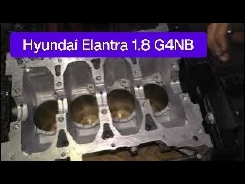 Видео: Капитальный ремонт двигателя. Хюндай Элантра 1.8 G4NB пробег 300+. 2015г