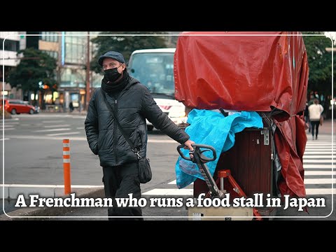 Видео: 【Yatai 屋台】Француз владеет продовольственным прилавком в Фукуоке, Япония.