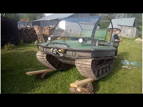 Видео: Ремонт (замена) привода TINGER Viking 2011 год