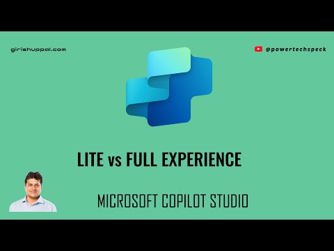Видео: Облегченная и полная версии — Microsoft Copilot Studio