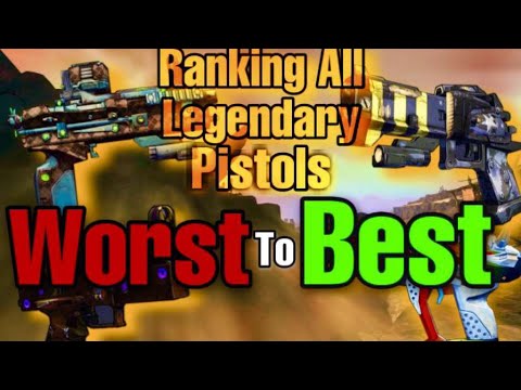 Видео: Borderlands 2 | Рейтинг всех легендарных пистолетов от худшего к лучшему