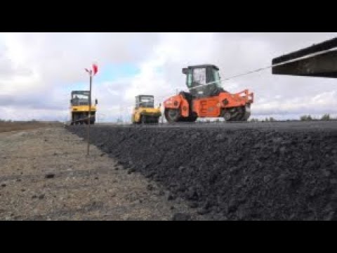 Видео: Близится к завершению реконструкция а/д «Калбатау-Майкапчагай»