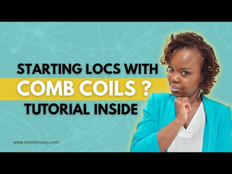 Видео: Смотрите, как я комбю ​​катушки стартера Locs | Sisterlocs | Microlocs