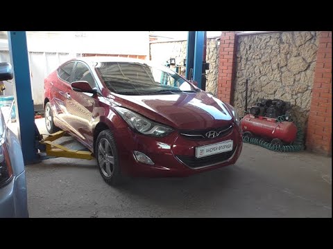 Видео: Ремонт коробки передач МКПП на Hyundai Elantra 1,6  Хендай Элантра 2012  1часть