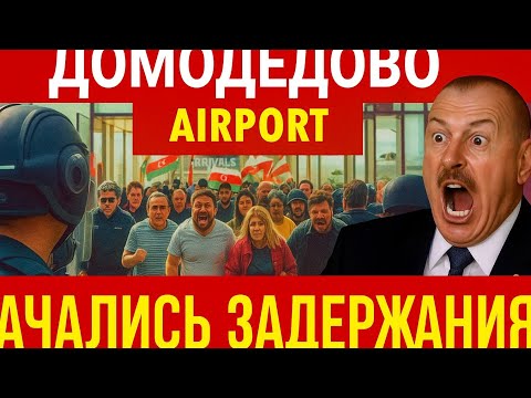 Видео: Вот это поворот: рейс развернули в Домодедово и депортировали обратно в Азербайджан