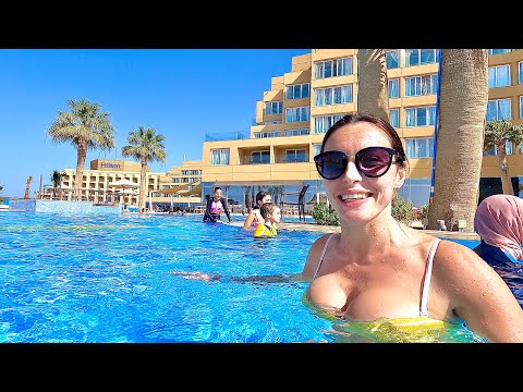 Видео: ЕГИПЕТ 🇪🇬 ОТЕЛЬ 5 ЗВЁЗД! Hilton Hurghada Plaza. Пляж и территория. Отдых в Египте 2022