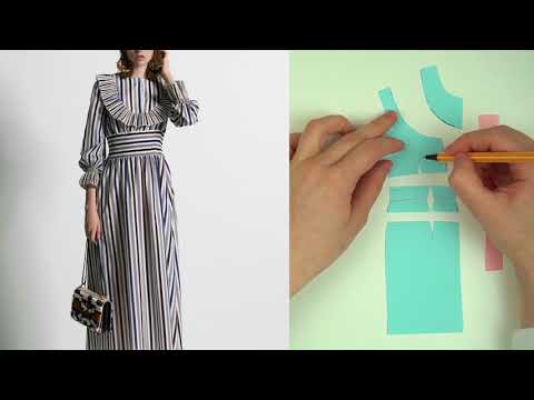 Видео: Моделирование платья с кокеткой / Bespoked.ru