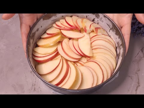 Видео: Шарлотка - Яблочный Пирог, тающий во рту🍏🍎 Очень простой и вкусный рецепт