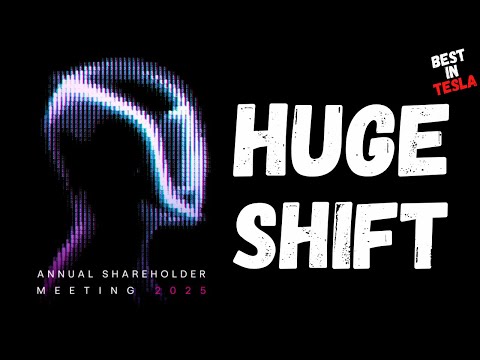 Видео: Собрание акционеров Tesla через 26 минут — речь Илона Маска — пакет ОДОБРЕНО